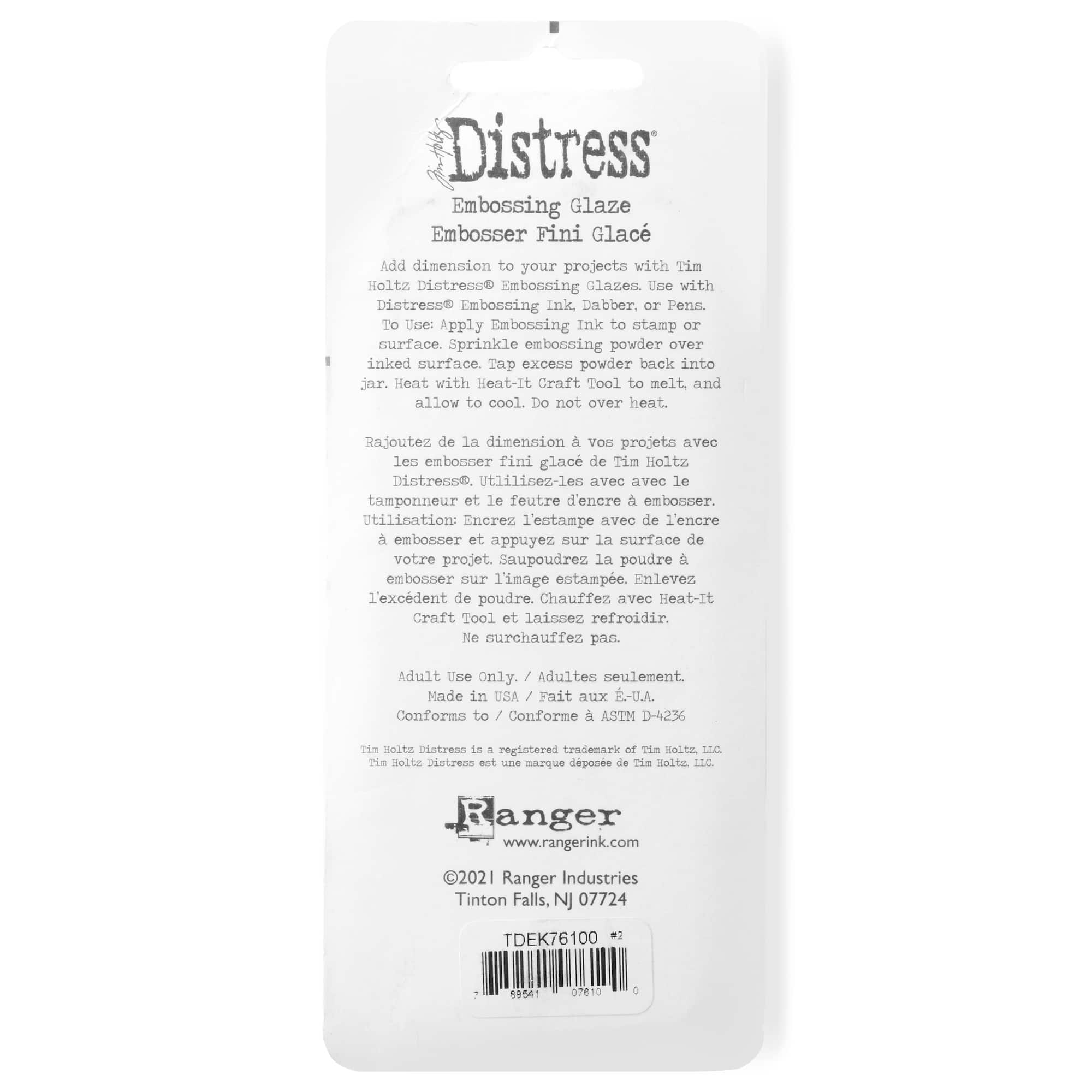 6 Packs: 3ct. (18 total) Tim Holtz Distress® #2 Embossing Glaze Set